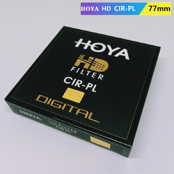 Originalni HOYA HD CPL CIR-PL 77 mm Filter Kružna Polarizacija Hoya HD CIRPL Tanak Polarizator za Objektiv Fotoaparata Nikon, Canon, Sony