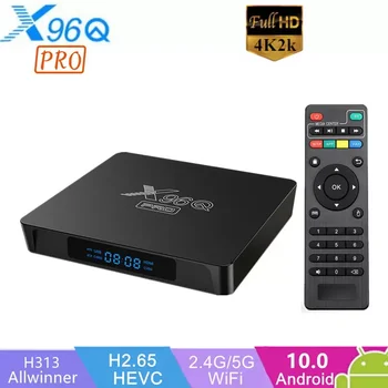 4K Smart TV Box Android 10 Allwinner H313 2,4 G Bežične WIFI IPTV Streaming media player pojedinca ili kućanstva